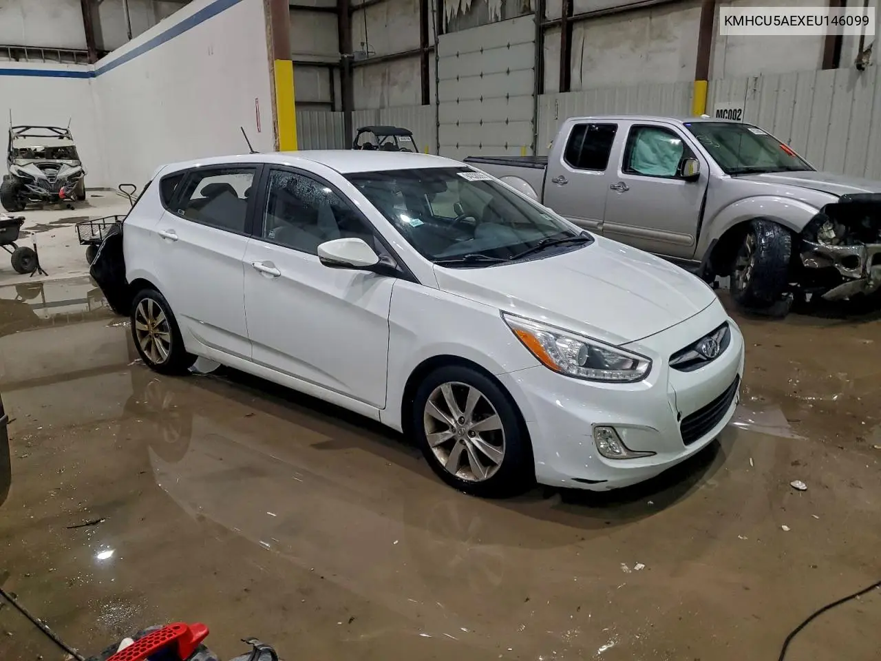KMHCU5AEXEU146099 2014 Hyundai Accent Gls