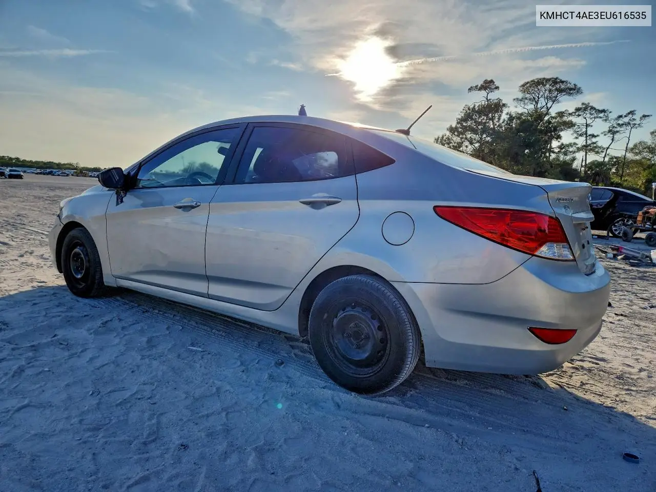 KMHCT4AE3EU616535 2014 Hyundai Accent Gls