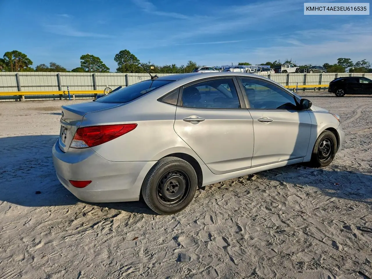 KMHCT4AE3EU616535 2014 Hyundai Accent Gls