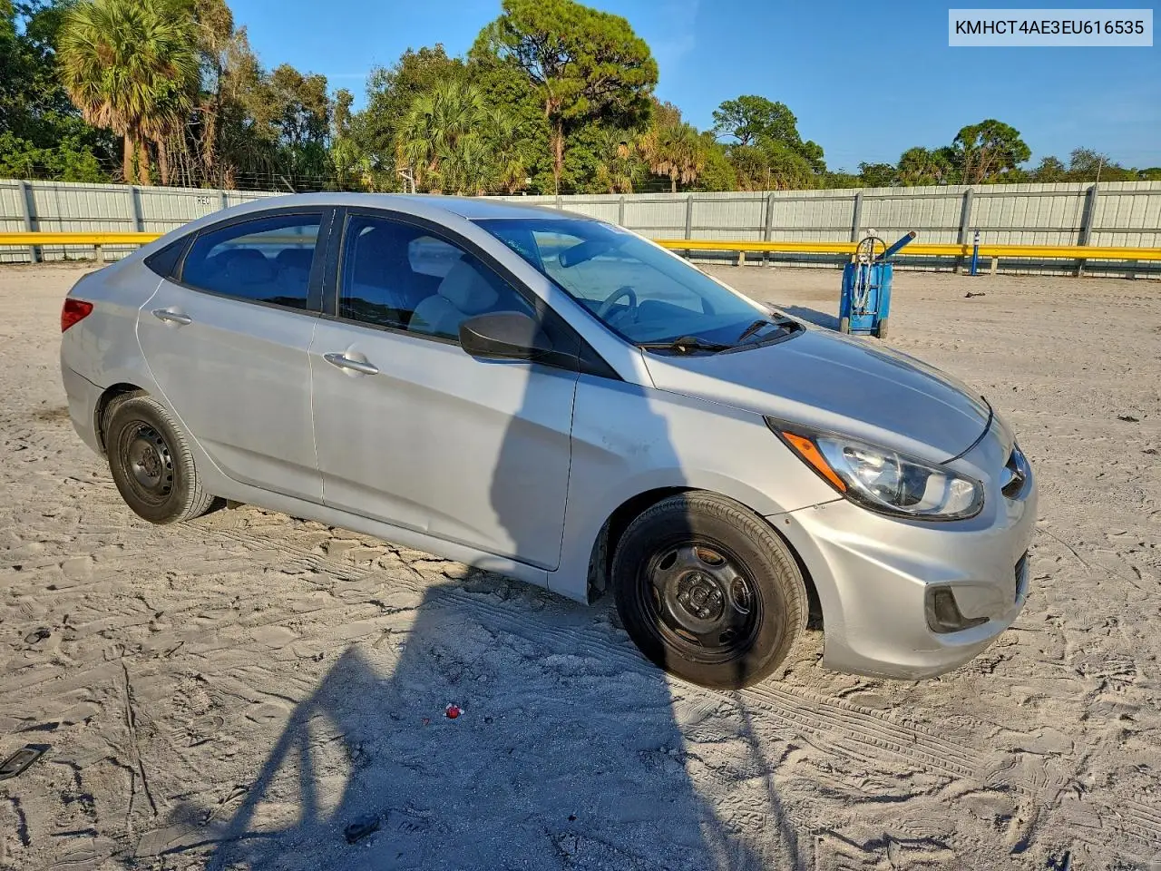 KMHCT4AE3EU616535 2014 Hyundai Accent Gls