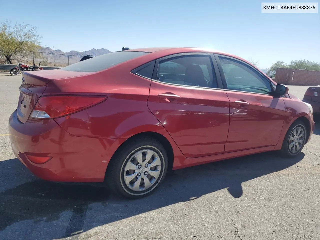 KMHCT4AE4FU883376 2015 Hyundai Accent Gls