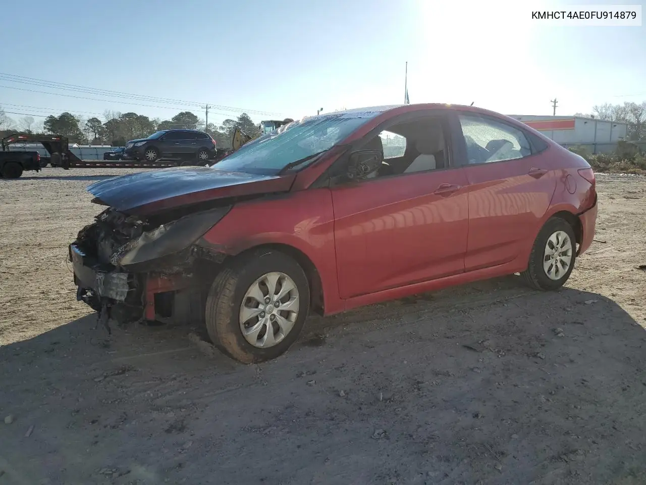 KMHCT4AE0FU914879 2015 Hyundai Accent Gls