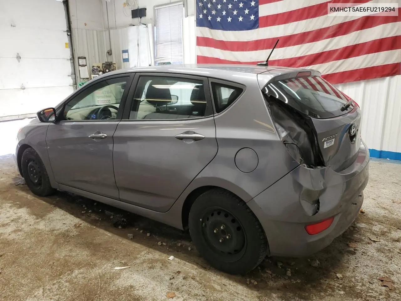 KMHCT5AE6FU219294 2015 Hyundai Accent Gs