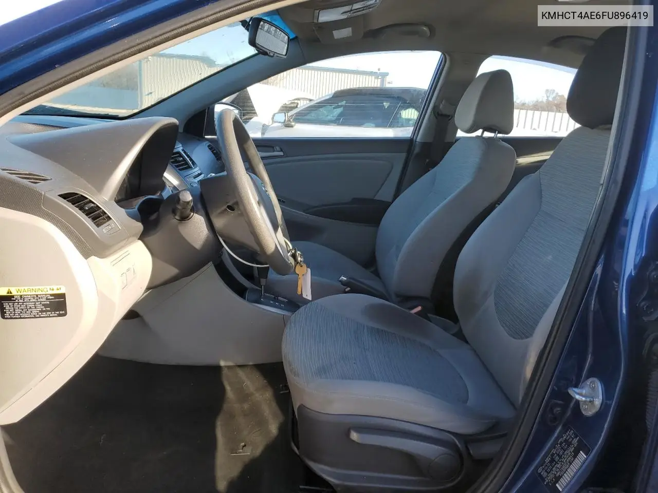 KMHCT4AE6FU896419 2015 Hyundai Accent Gls