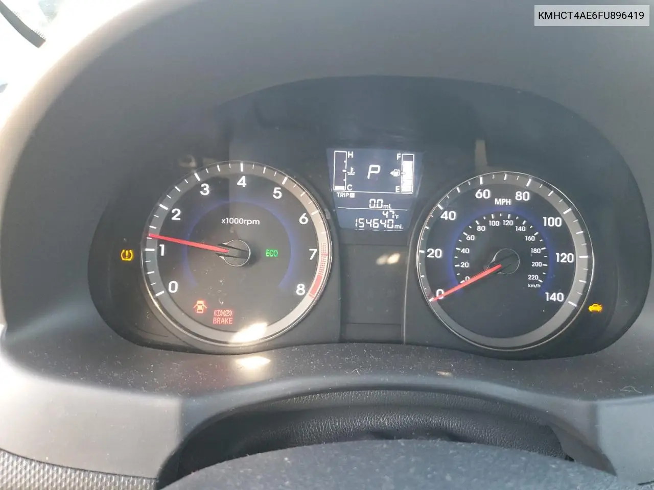 KMHCT4AE6FU896419 2015 Hyundai Accent Gls