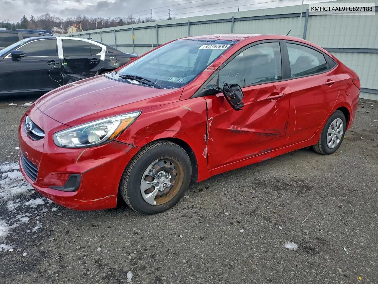 KMHCT4AE9FU827188 2015 Hyundai Accent Gls