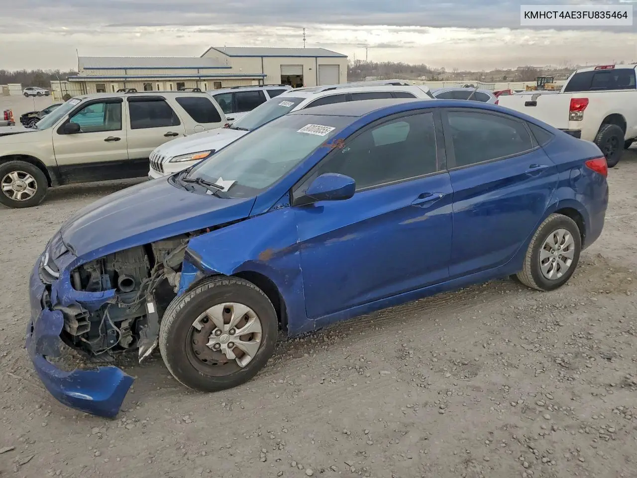 KMHCT4AE3FU835464 2015 Hyundai Accent Gls