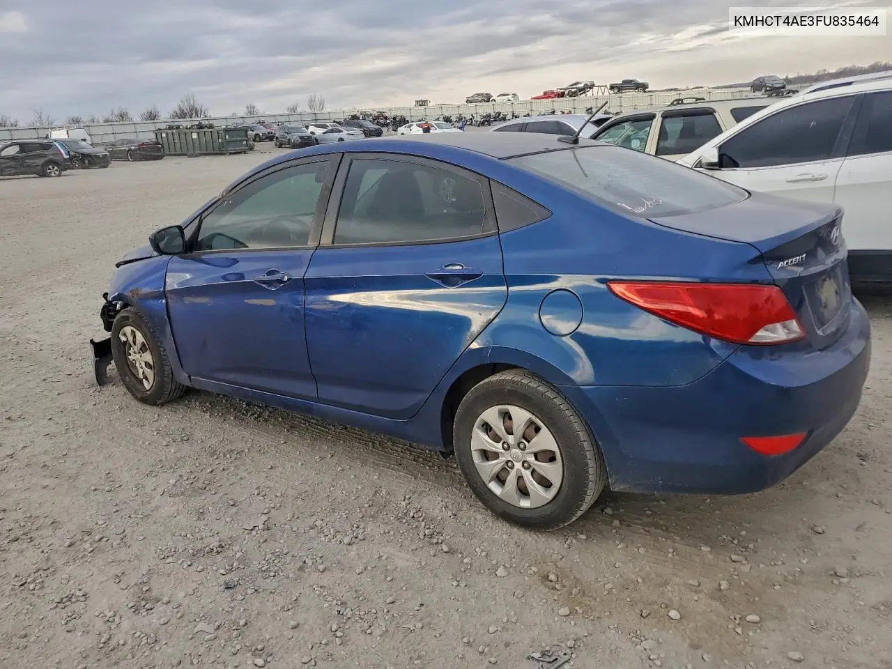 KMHCT4AE3FU835464 2015 Hyundai Accent Gls