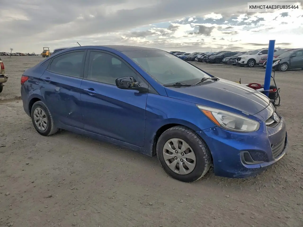KMHCT4AE3FU835464 2015 Hyundai Accent Gls