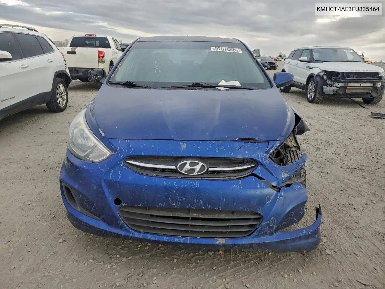 KMHCT4AE3FU835464 2015 Hyundai Accent Gls
