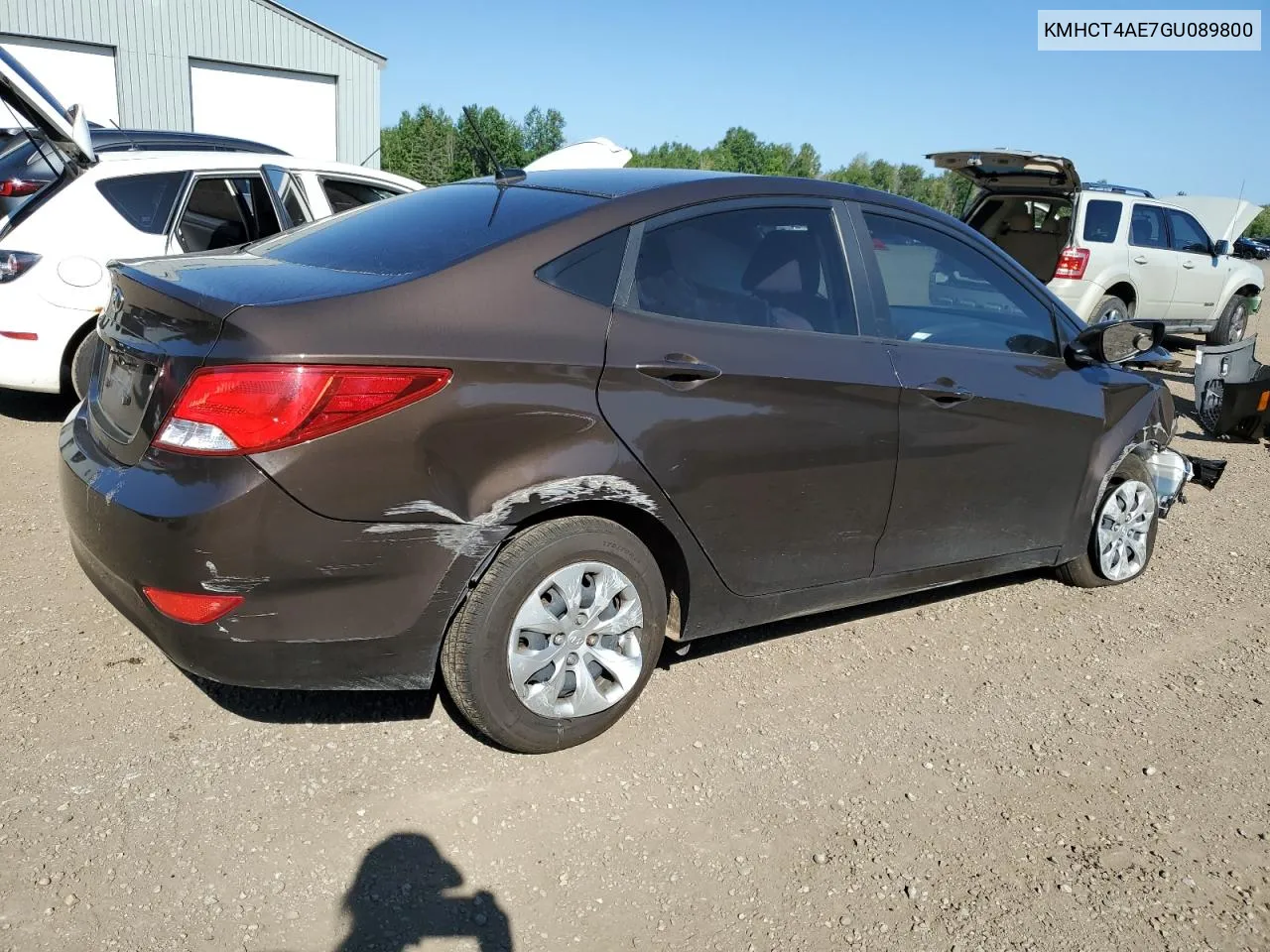 KMHCT4AE7GU089800 2016 Hyundai Accent Se