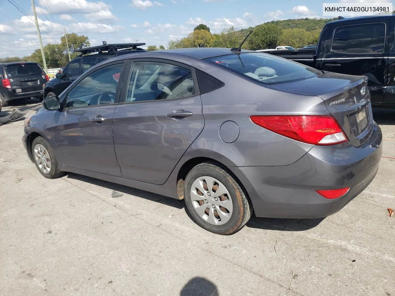 2016 Hyundai Accent Se VIN: KMHCT4AE0GU134981 Lot: 71411934