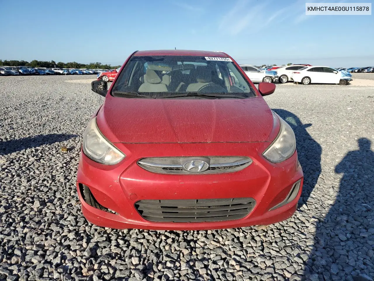 KMHCT4AE0GU115878 2016 Hyundai Accent Se