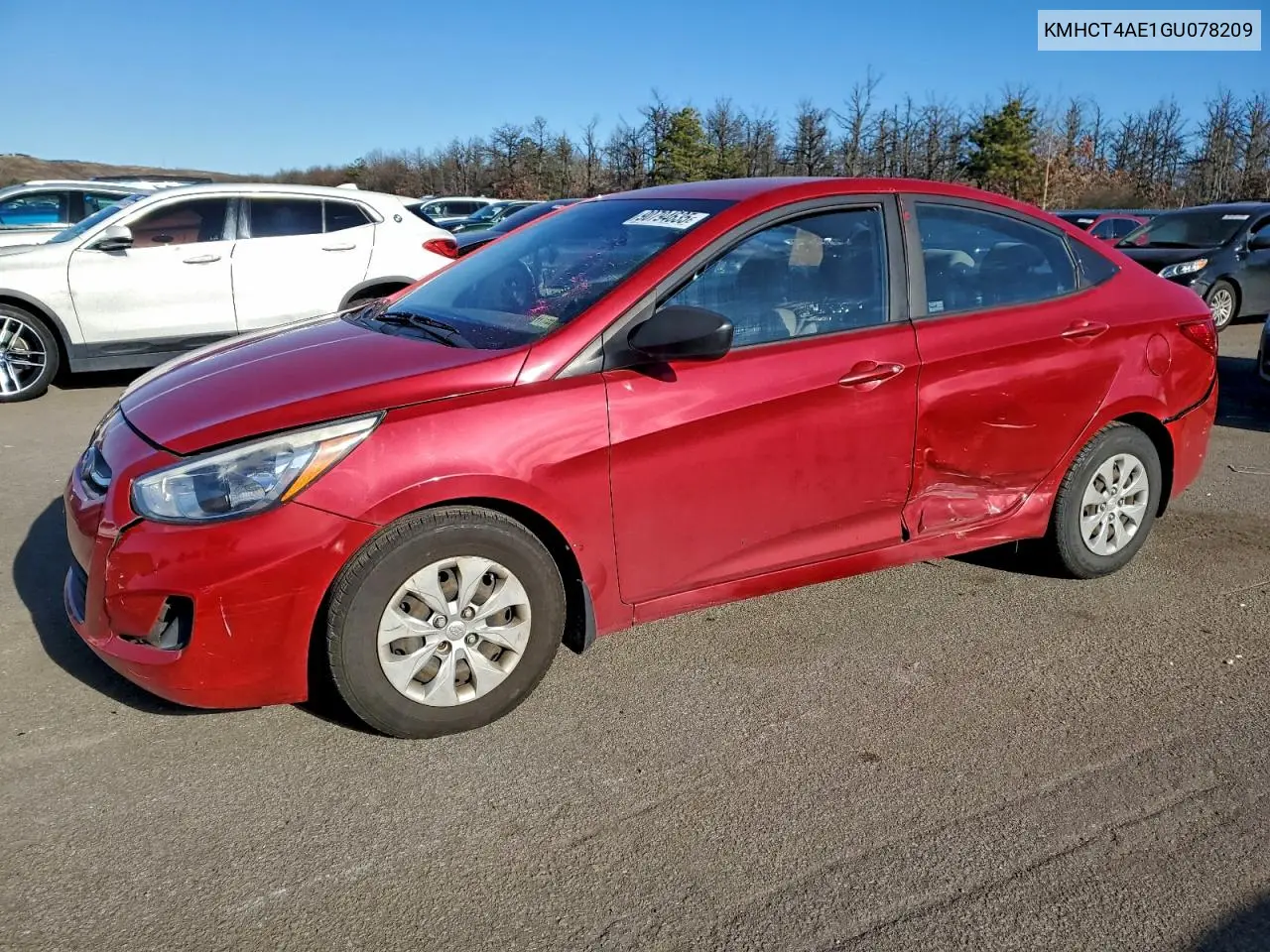KMHCT4AE1GU078209 2016 Hyundai Accent Se