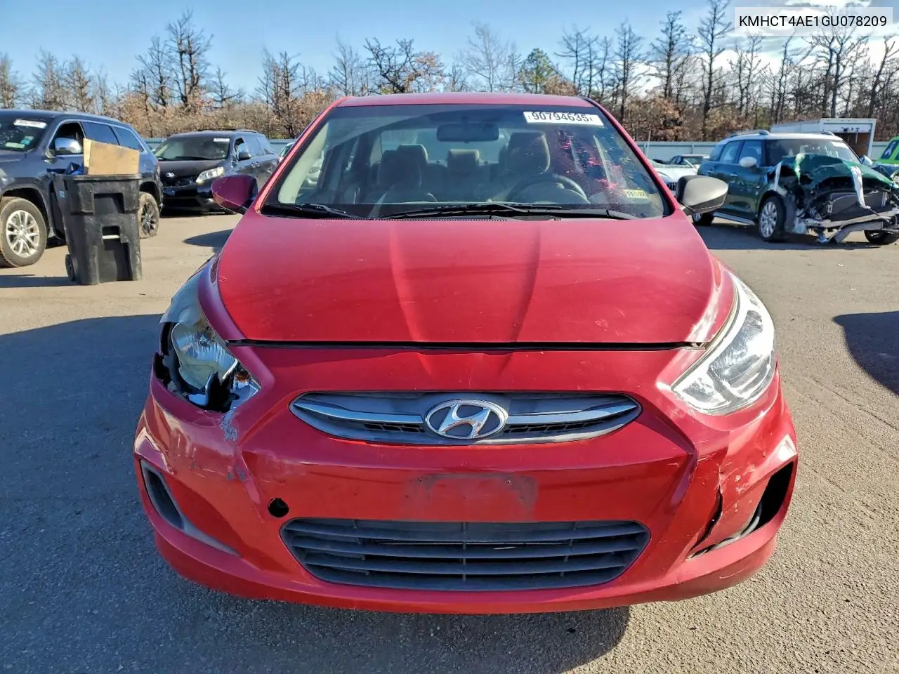 KMHCT4AE1GU078209 2016 Hyundai Accent Se