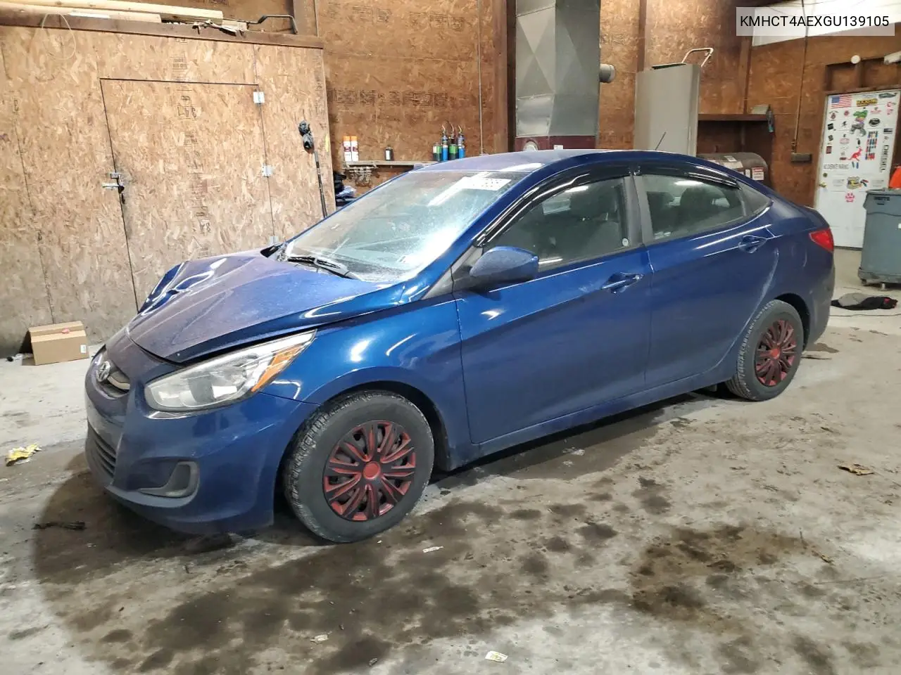 KMHCT4AEXGU139105 2016 Hyundai Accent Se