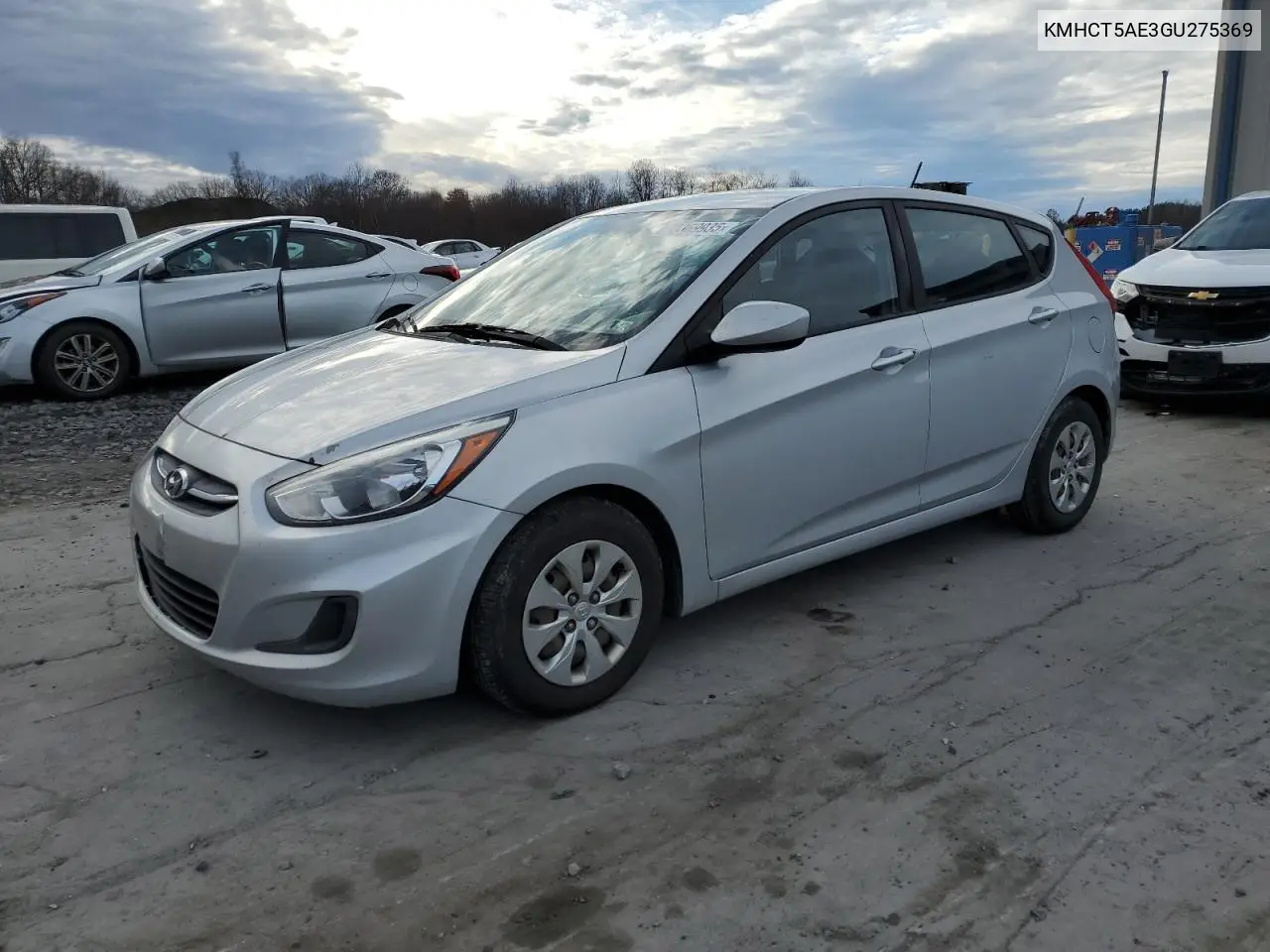 KMHCT5AE3GU275369 2016 Hyundai Accent Se
