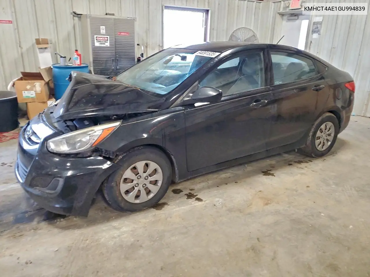 KMHCT4AE1GU994839 2016 Hyundai Accent Se