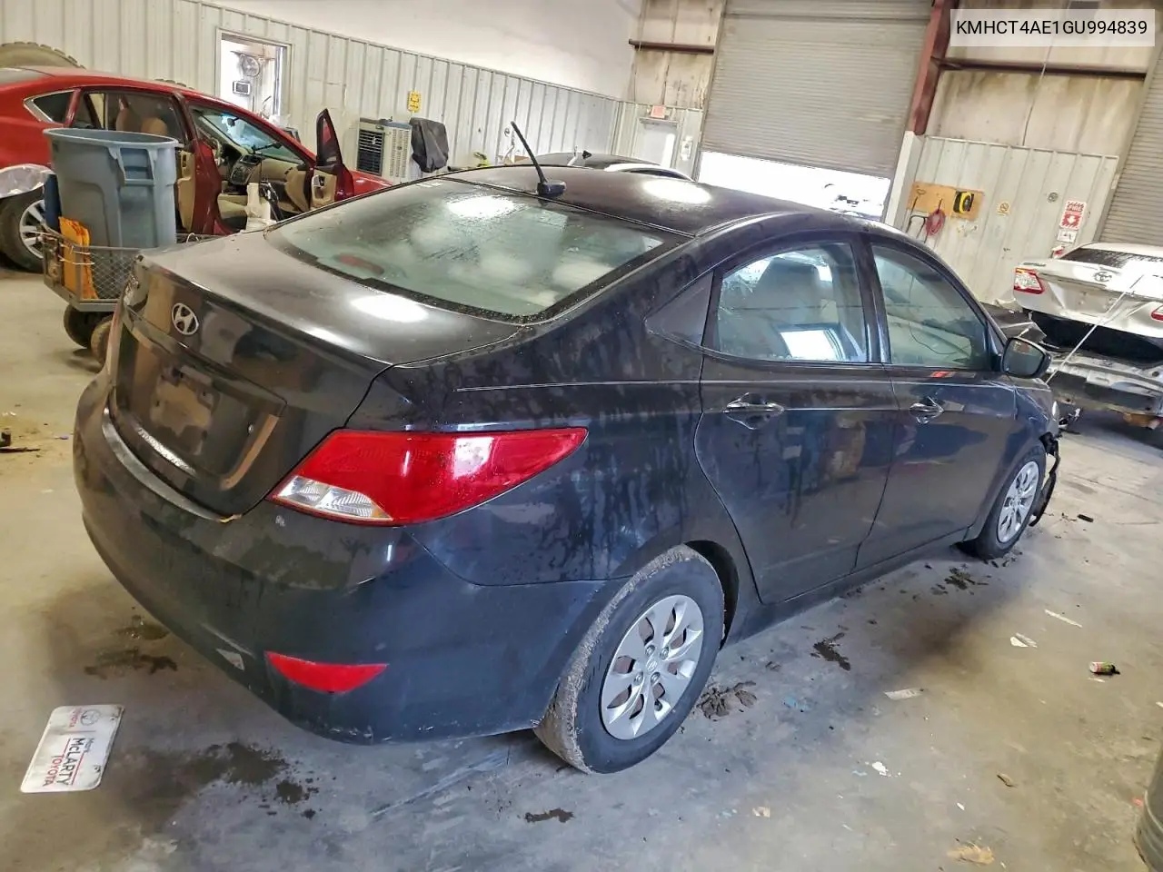 KMHCT4AE1GU994839 2016 Hyundai Accent Se