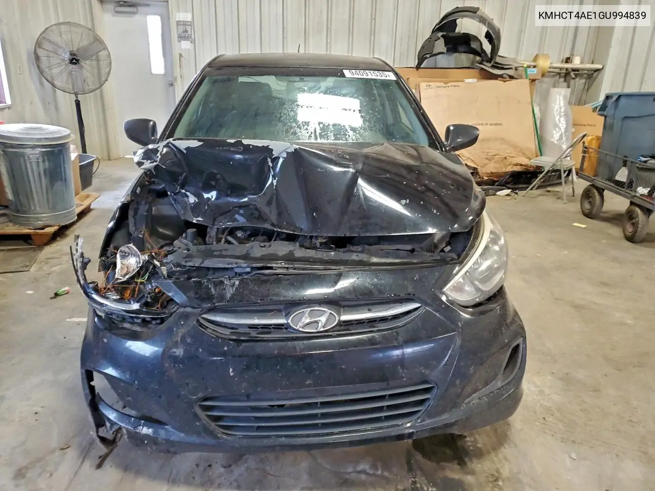 KMHCT4AE1GU994839 2016 Hyundai Accent Se