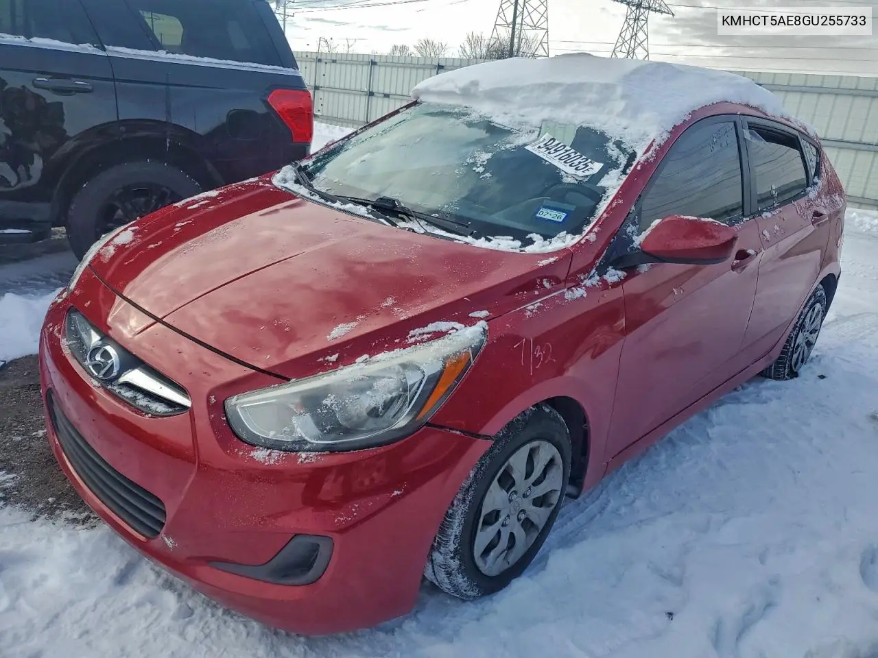 KMHCT5AE8GU255733 2016 Hyundai Accent Se