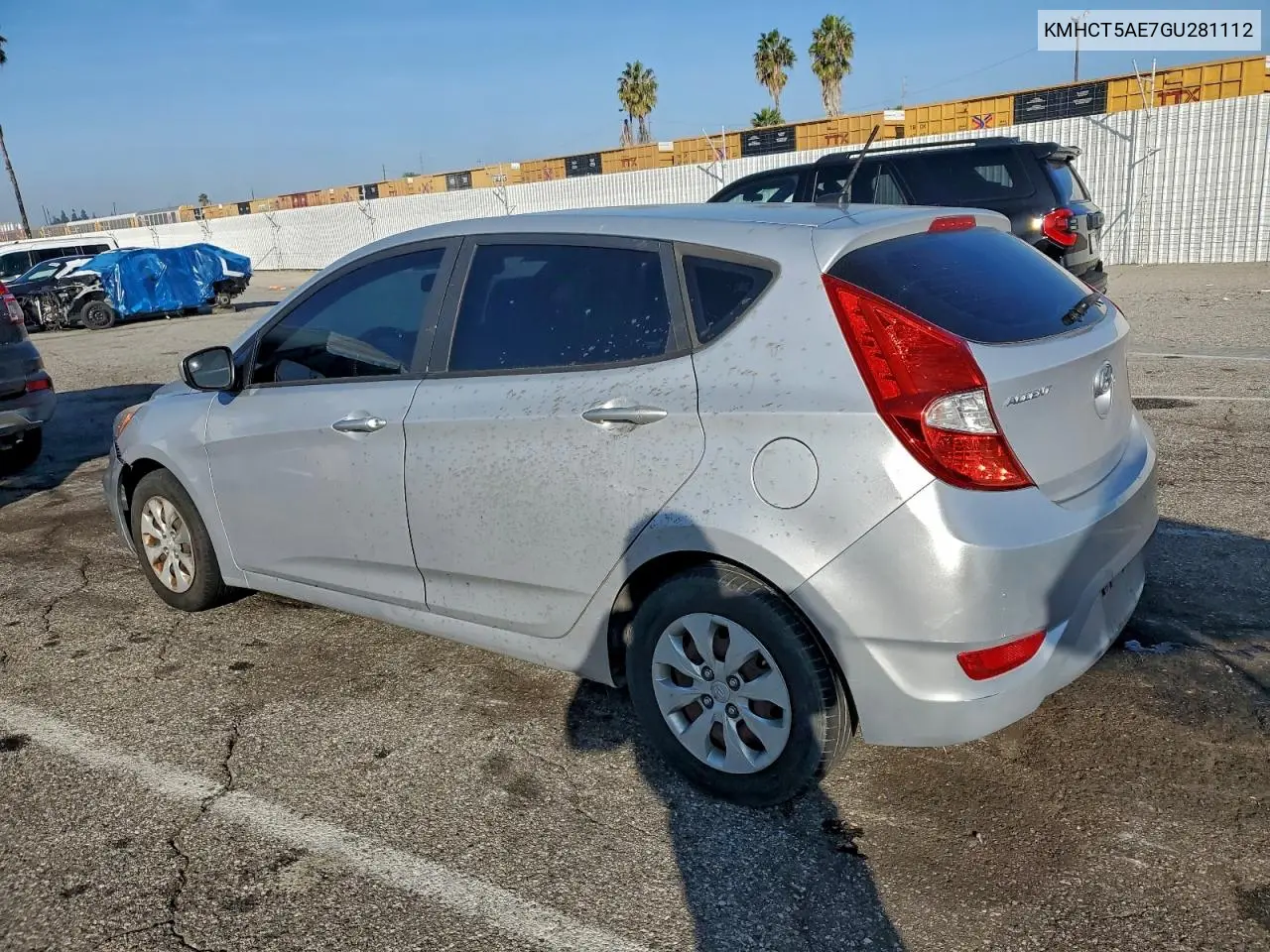 KMHCT5AE7GU281112 2016 Hyundai Accent Se