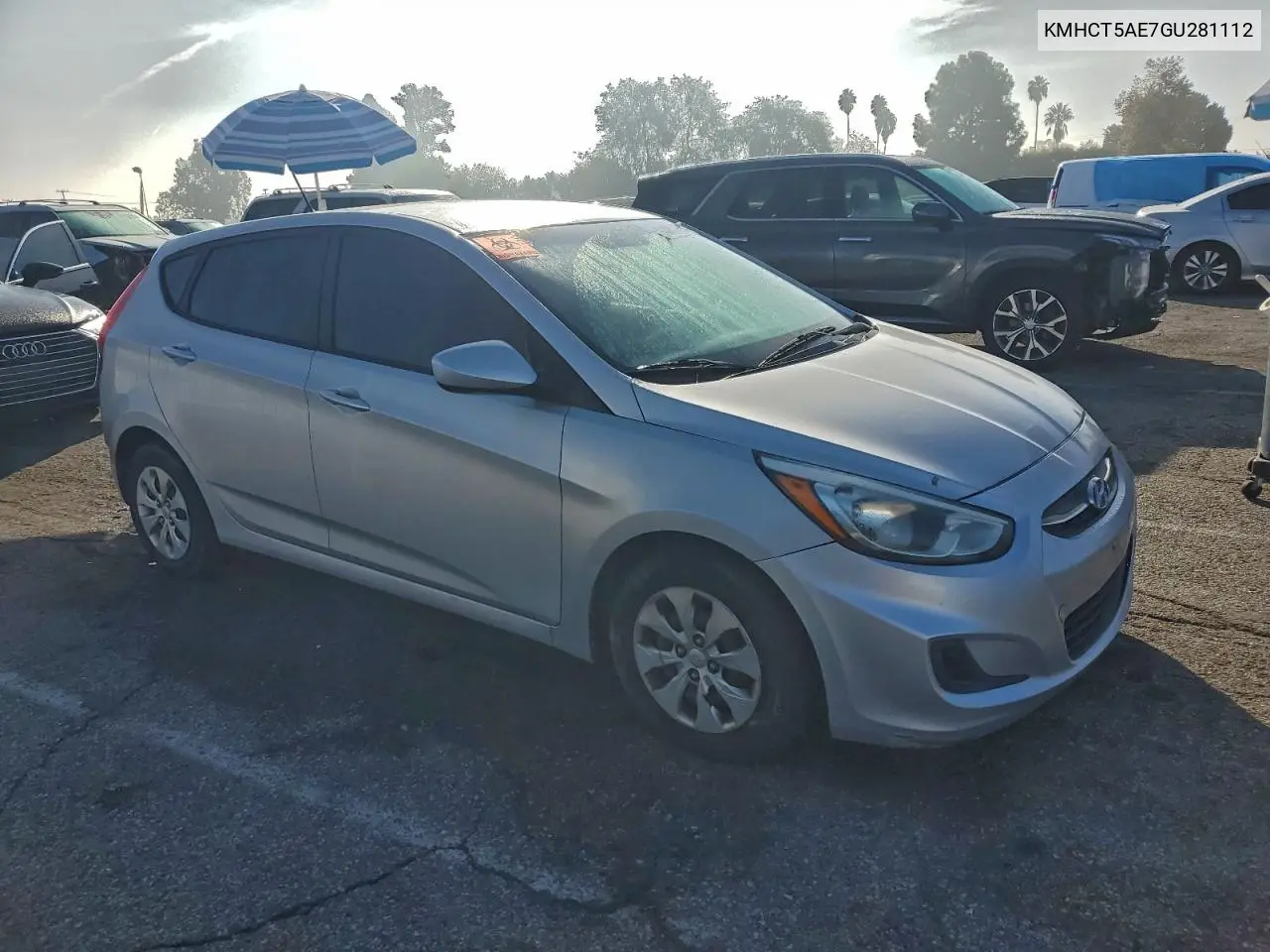 KMHCT5AE7GU281112 2016 Hyundai Accent Se