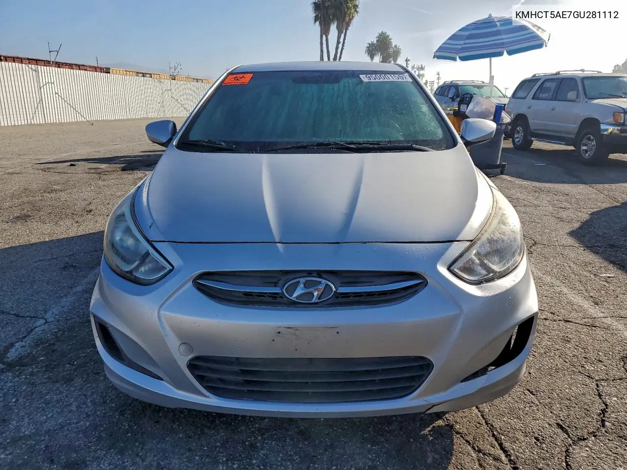 KMHCT5AE7GU281112 2016 Hyundai Accent Se