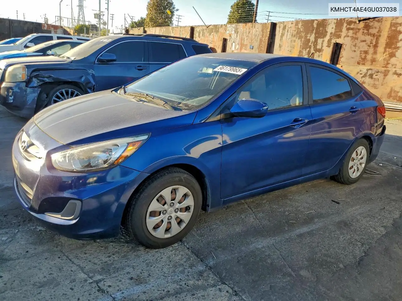 KMHCT4AE4GU037038 2016 Hyundai Accent Se