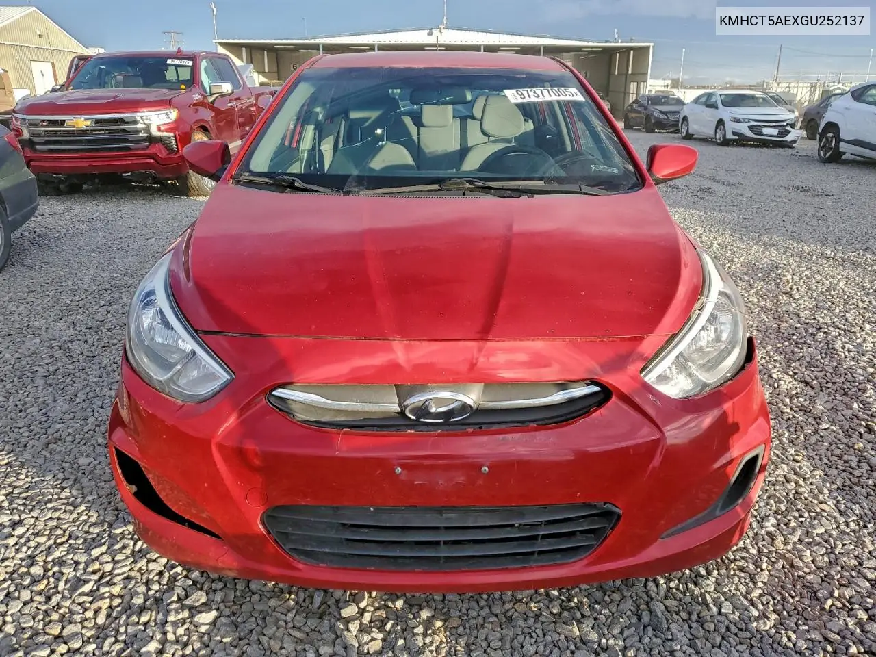 KMHCT5AEXGU252137 2016 Hyundai Accent Se