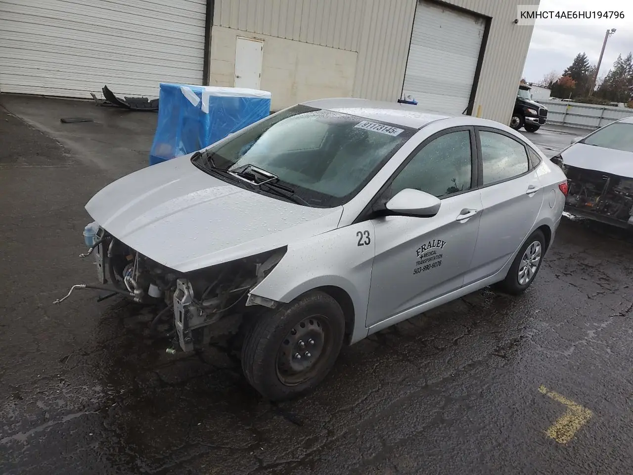 KMHCT4AE6HU194796 2017 Hyundai Accent Se