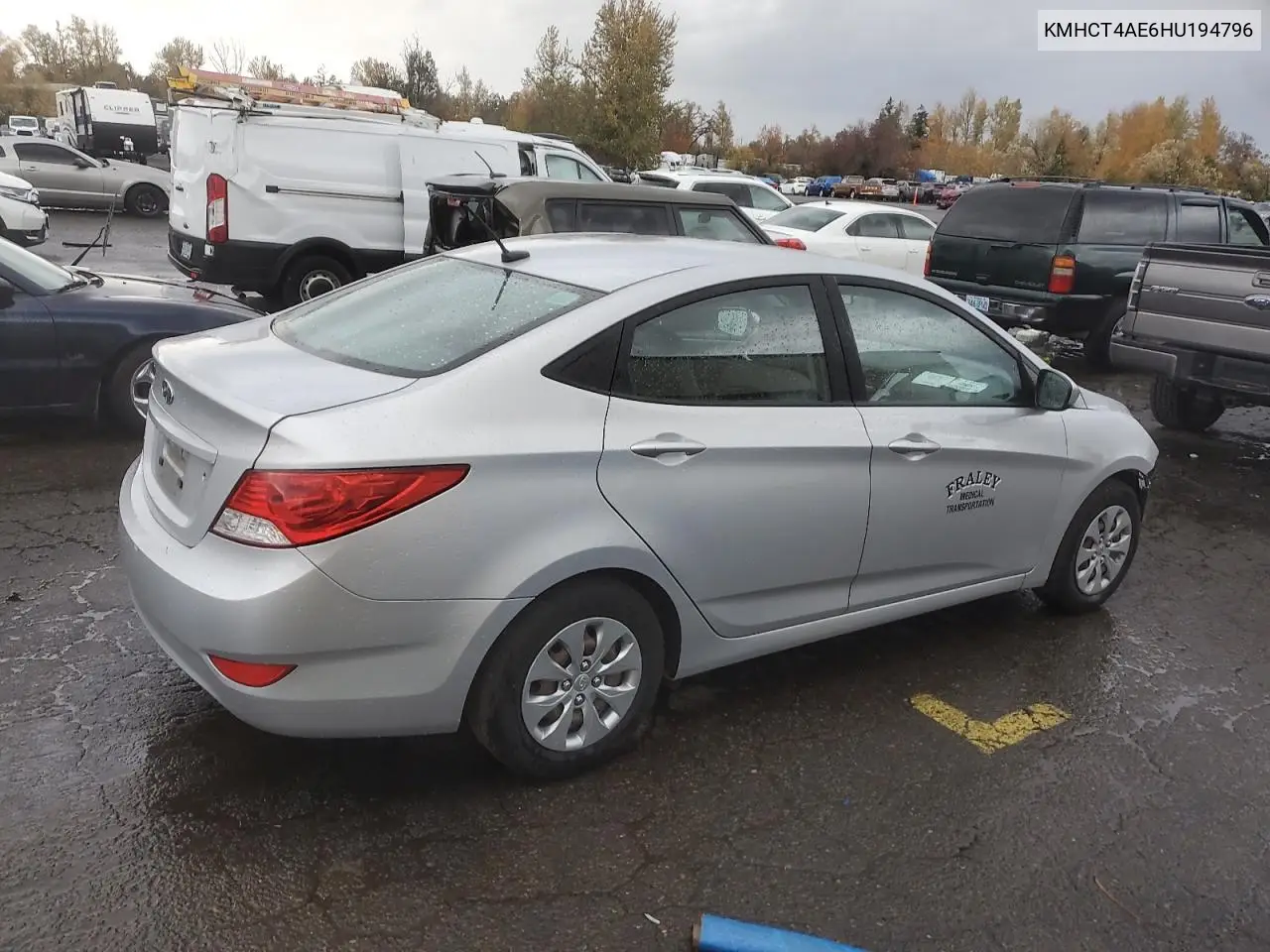 KMHCT4AE6HU194796 2017 Hyundai Accent Se
