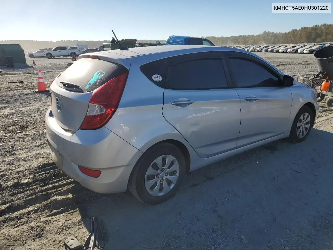 KMHCT5AE0HU301220 2017 Hyundai Accent Se