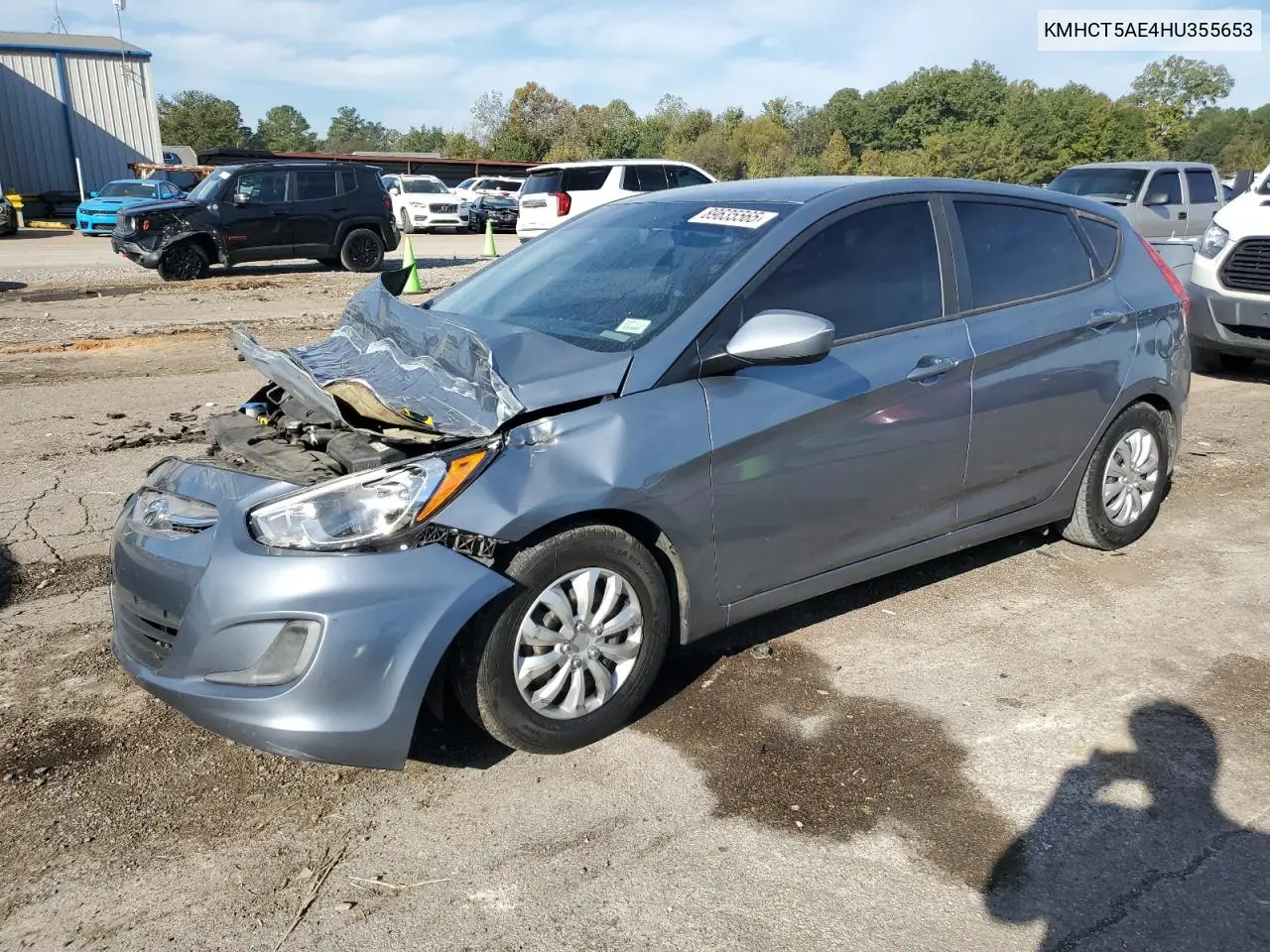 KMHCT5AE4HU355653 2017 Hyundai Accent Se