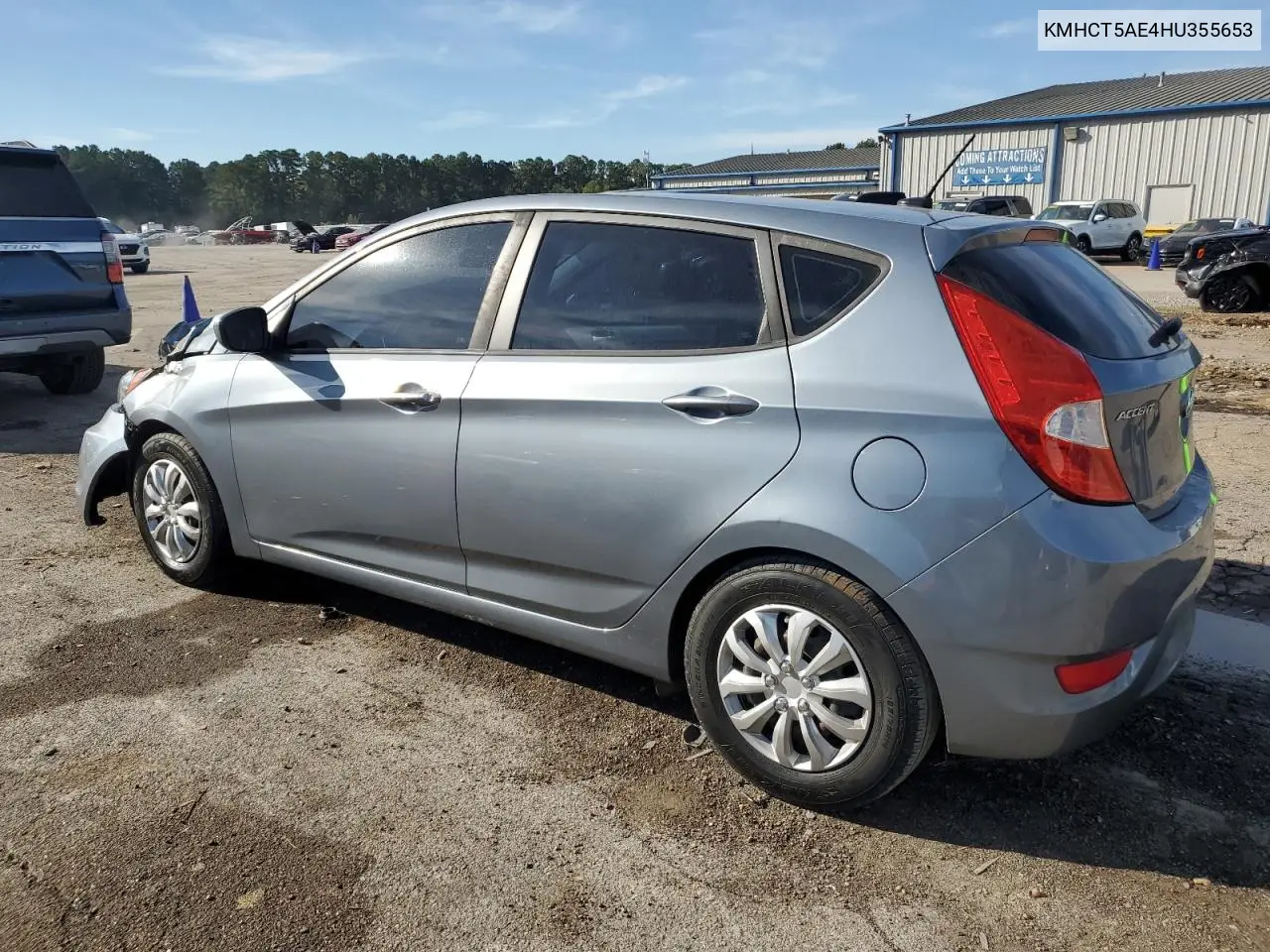 KMHCT5AE4HU355653 2017 Hyundai Accent Se