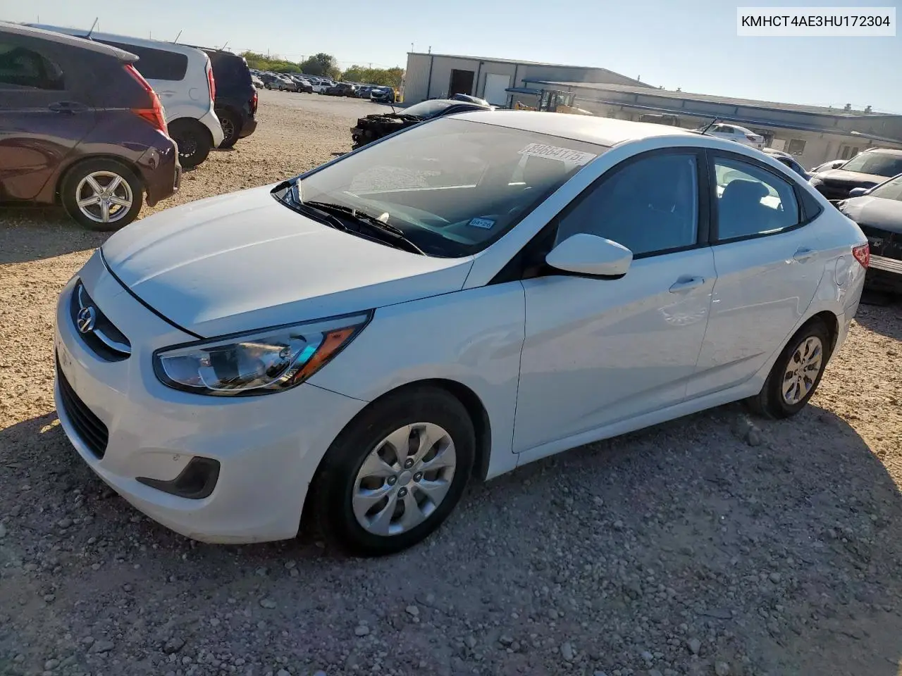 KMHCT4AE3HU172304 2017 Hyundai Accent Se