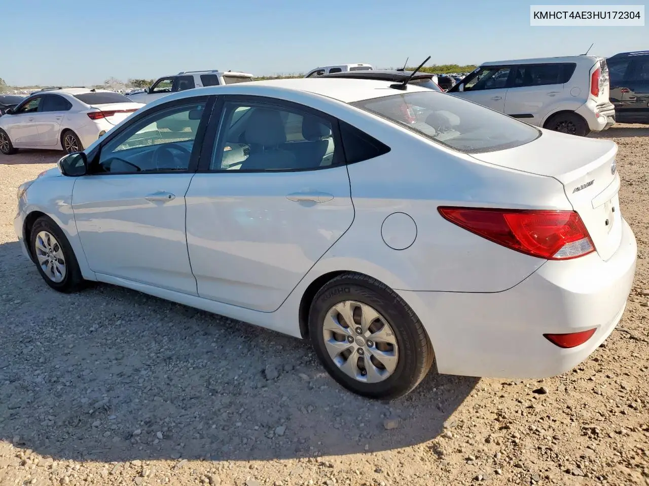 KMHCT4AE3HU172304 2017 Hyundai Accent Se
