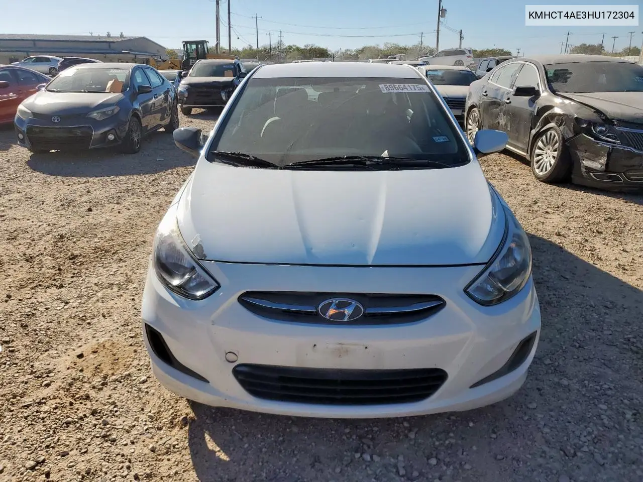 KMHCT4AE3HU172304 2017 Hyundai Accent Se