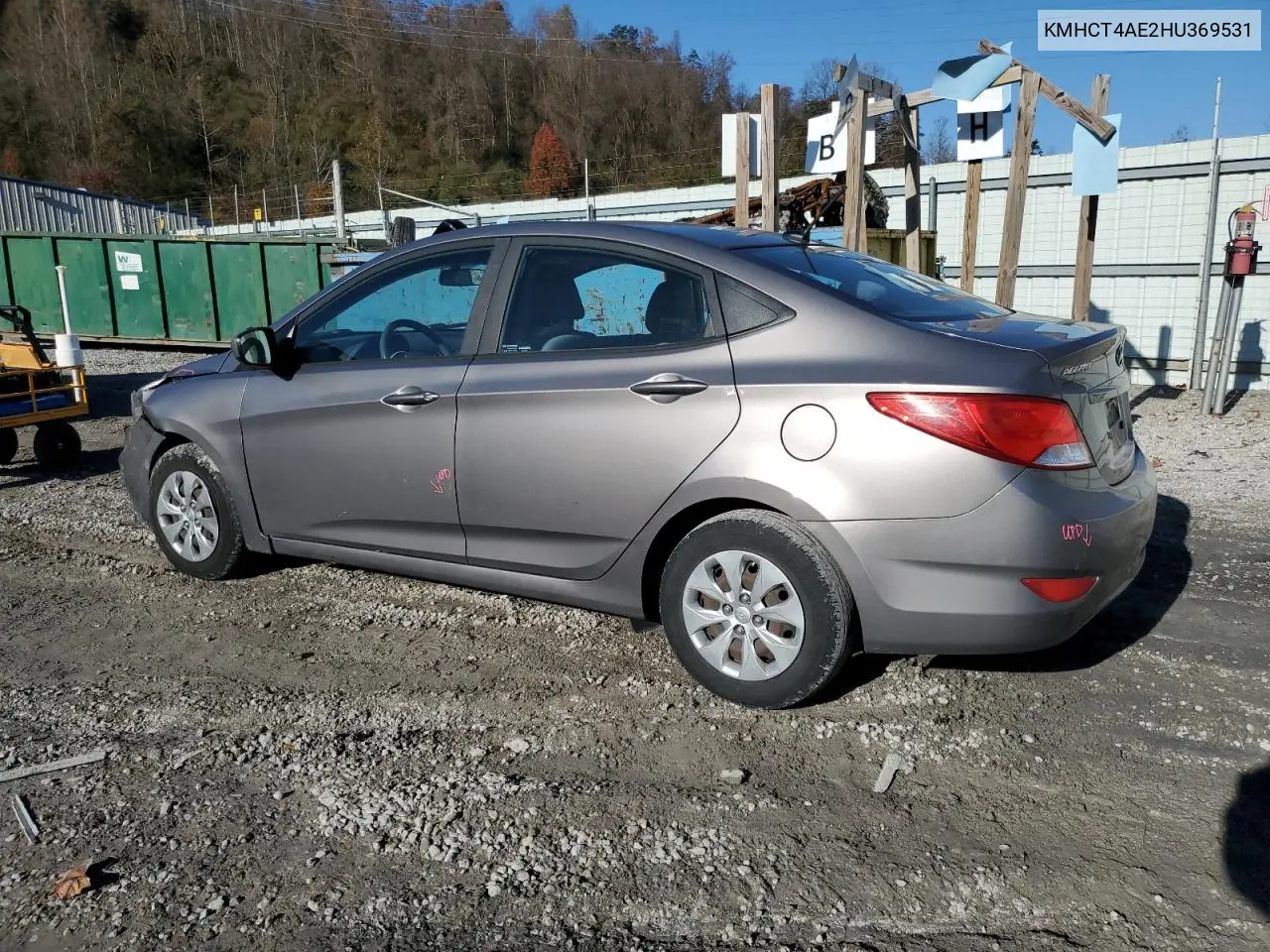 KMHCT4AE2HU369531 2017 Hyundai Accent Se
