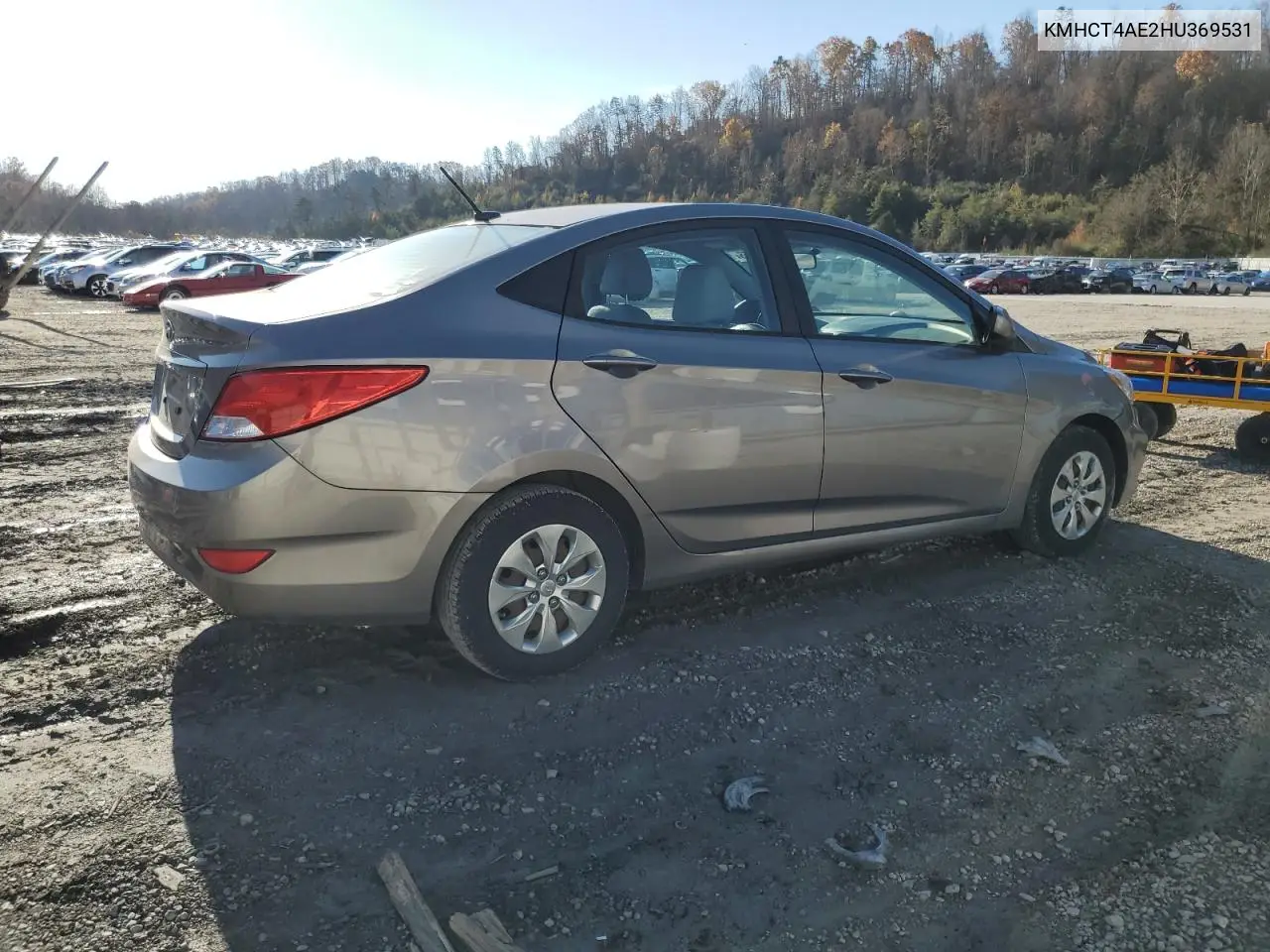 KMHCT4AE2HU369531 2017 Hyundai Accent Se