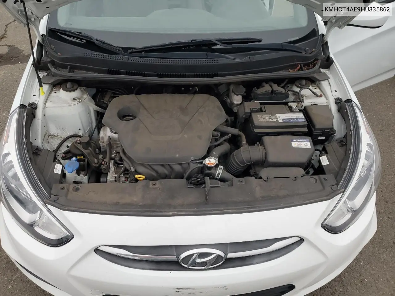 KMHCT4AE9HU335862 2017 Hyundai Accent Se