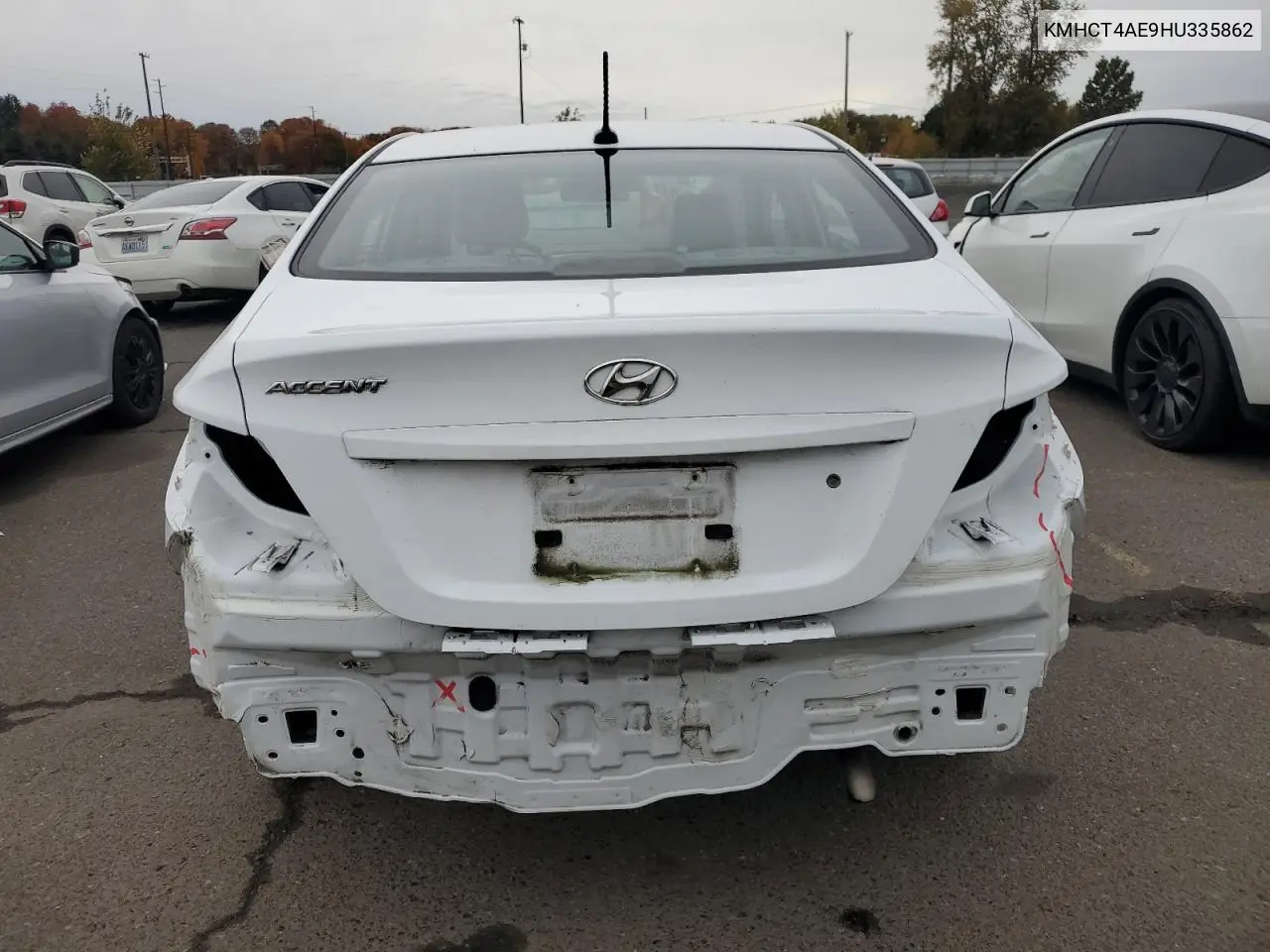 KMHCT4AE9HU335862 2017 Hyundai Accent Se