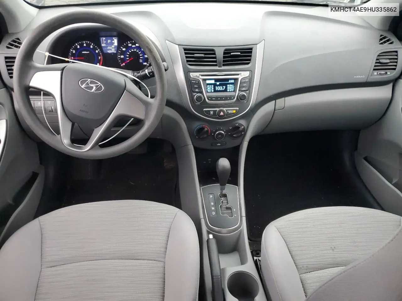 KMHCT4AE9HU335862 2017 Hyundai Accent Se