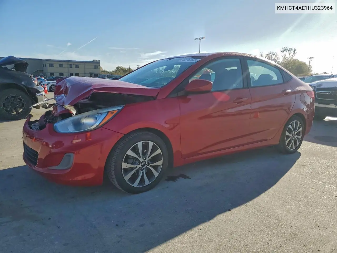 KMHCT4AE1HU323964 2017 Hyundai Accent Se