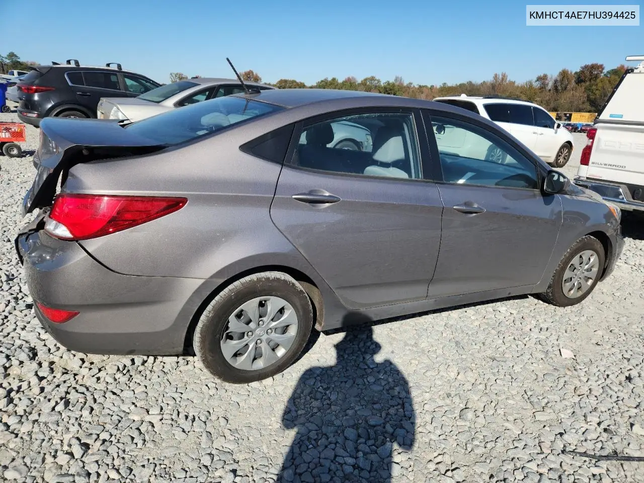 KMHCT4AE7HU394425 2017 Hyundai Accent Se