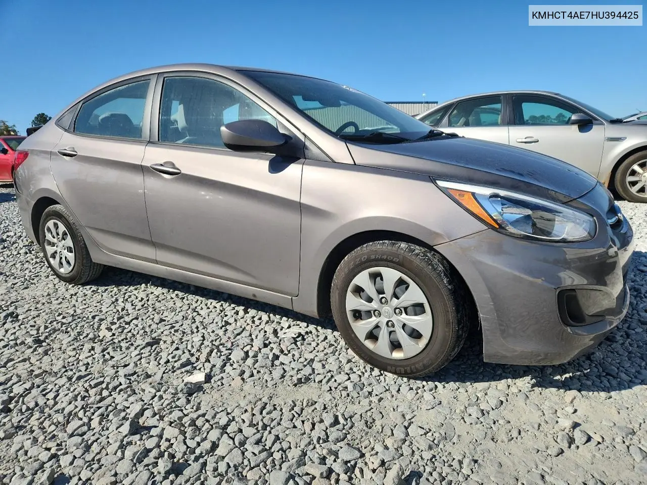 KMHCT4AE7HU394425 2017 Hyundai Accent Se