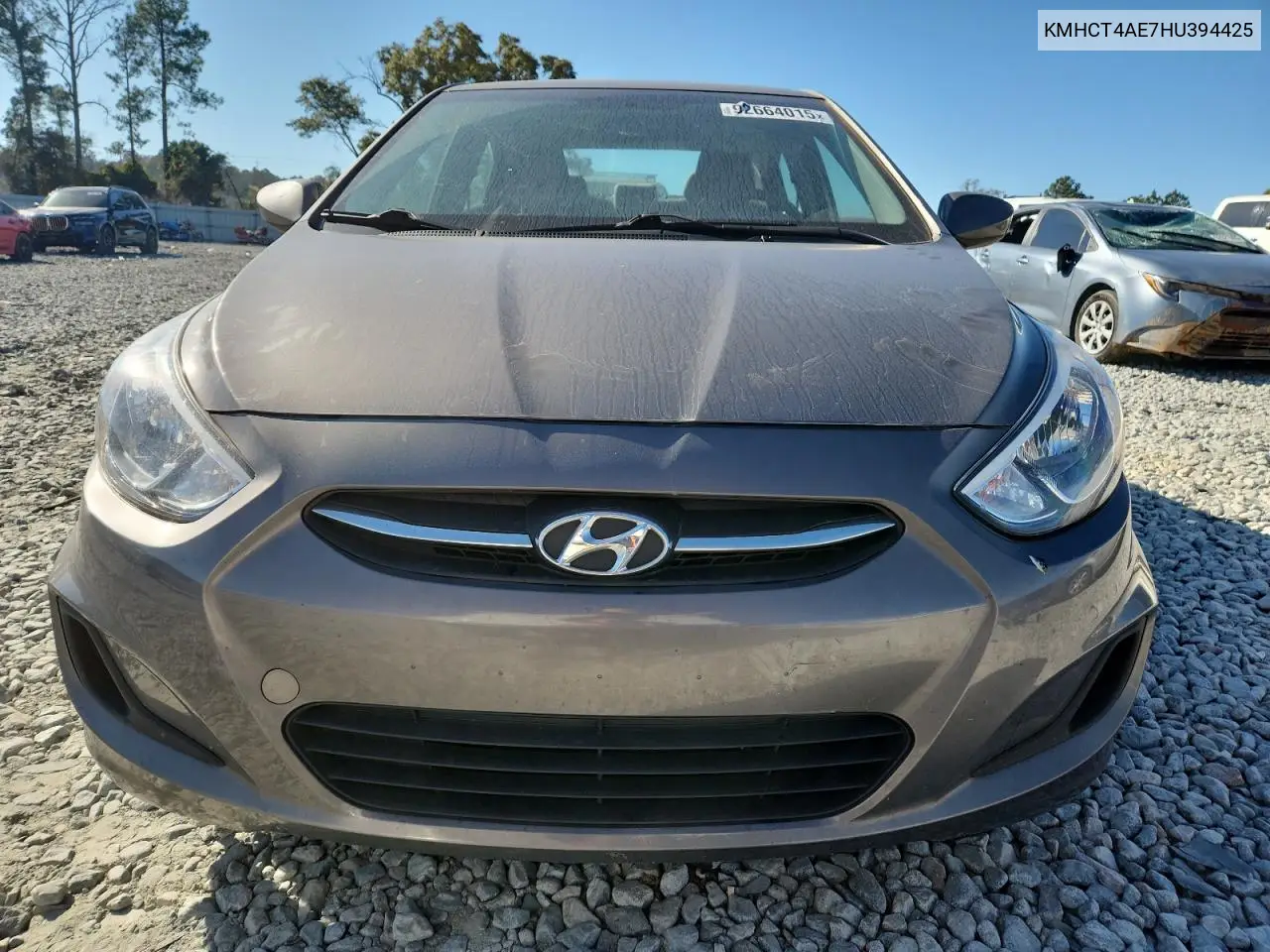 KMHCT4AE7HU394425 2017 Hyundai Accent Se