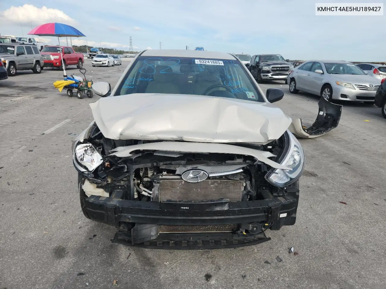KMHCT4AE5HU189427 2017 Hyundai Accent Se