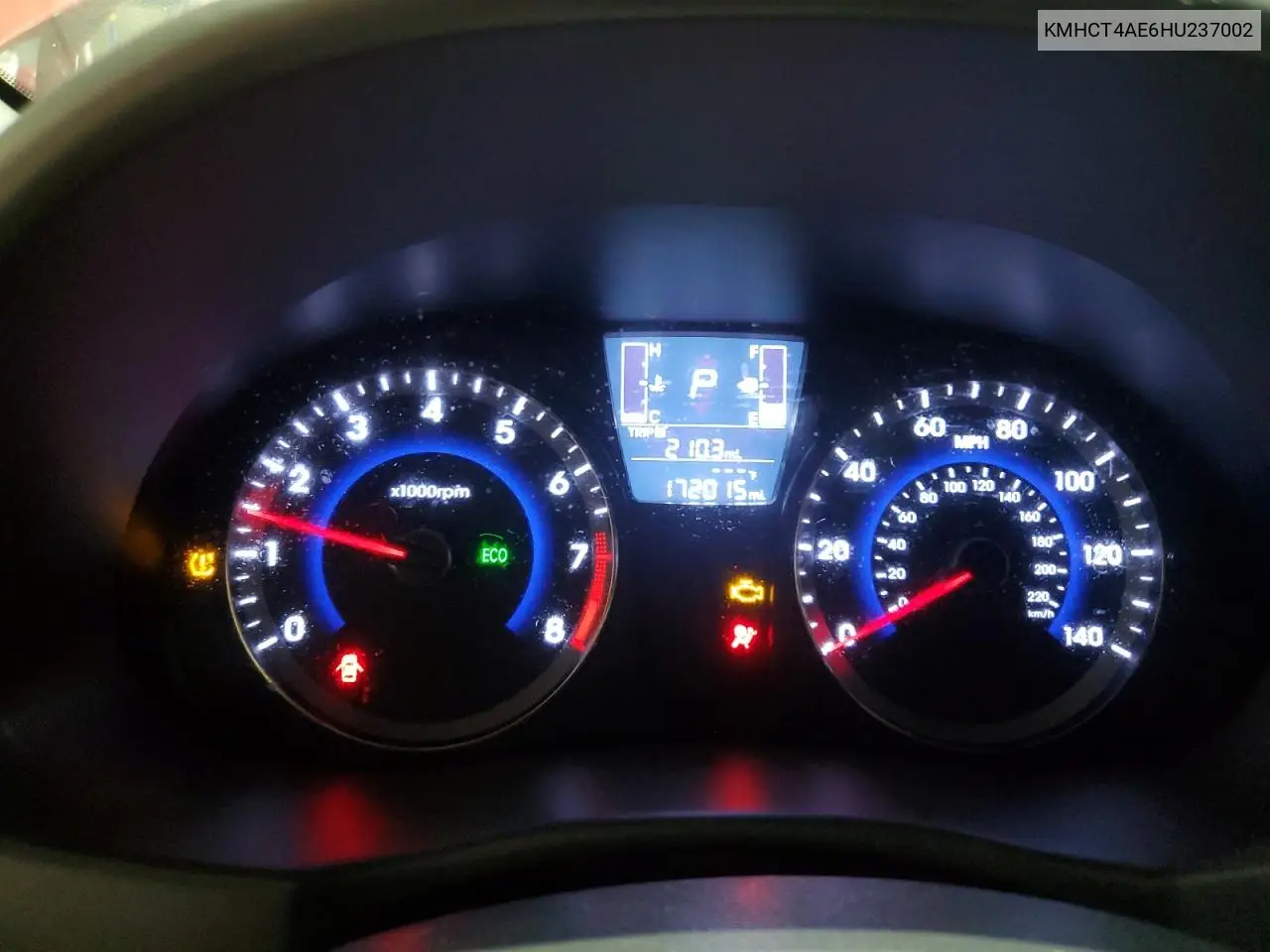 KMHCT4AE6HU237002 2017 Hyundai Accent Se