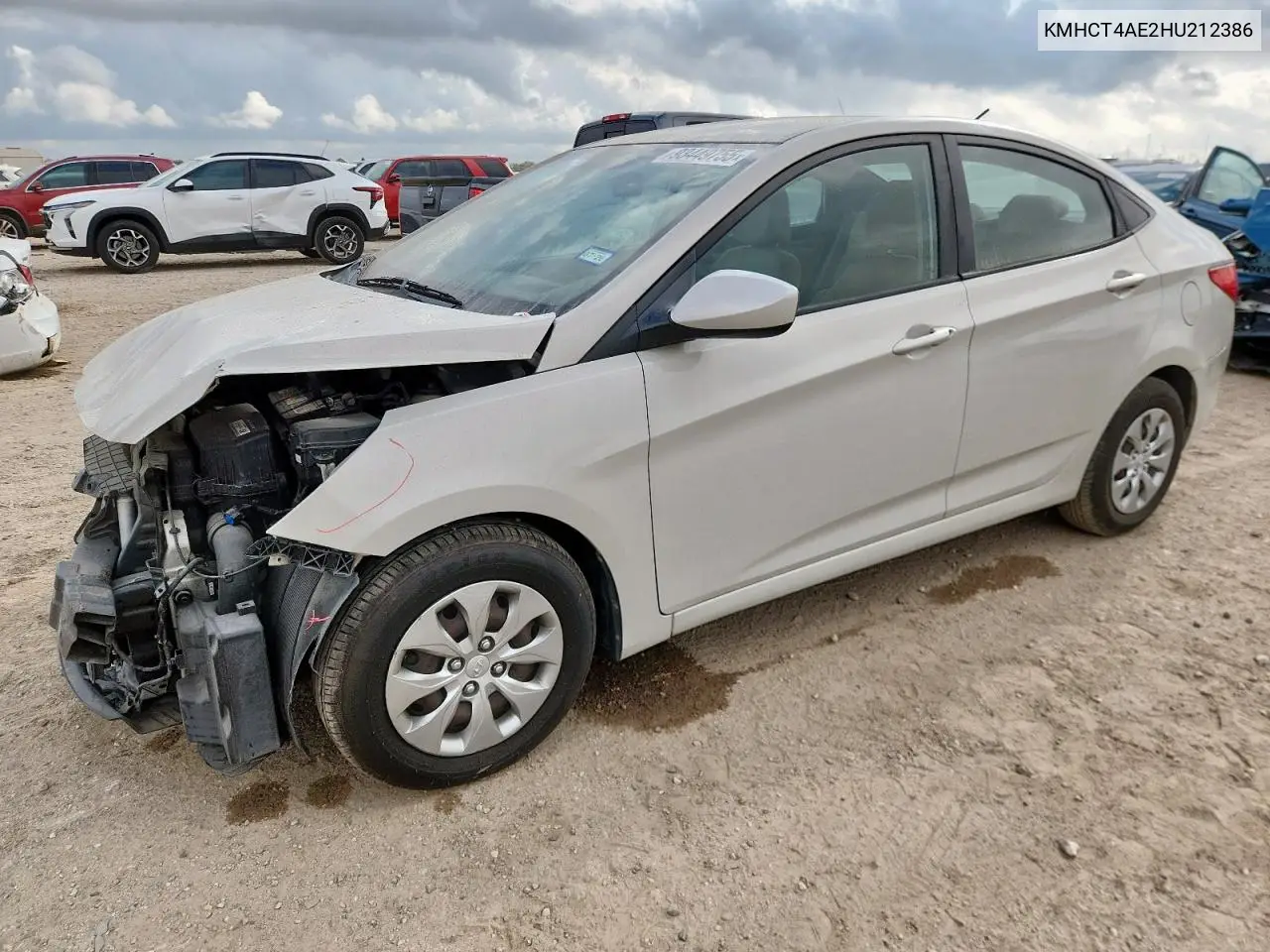 KMHCT4AE2HU212386 2017 Hyundai Accent Se